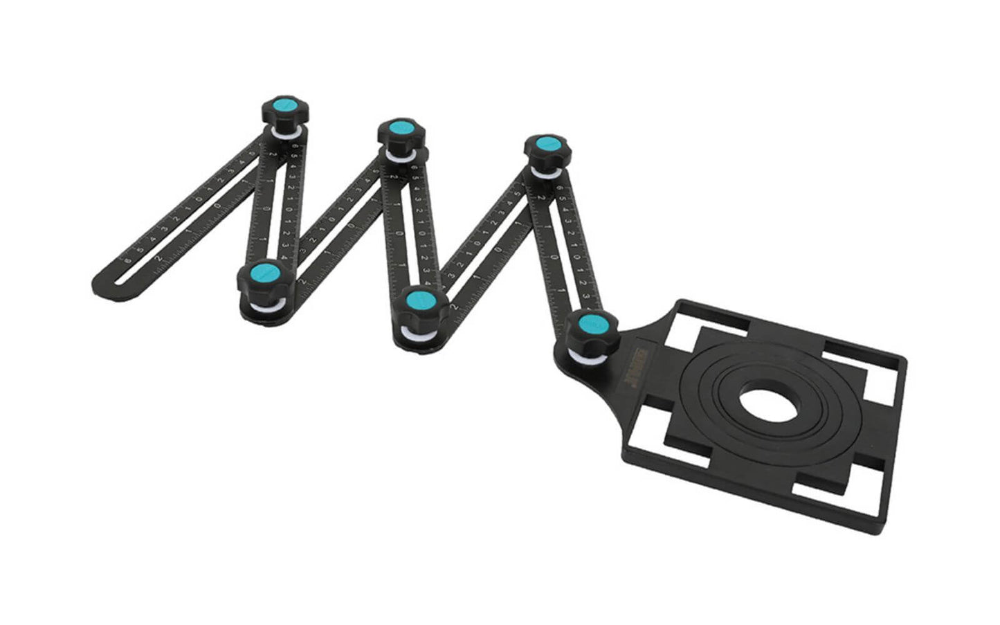 BIHUI Fliesenbohr- Schablone „Alu 6-Arm“