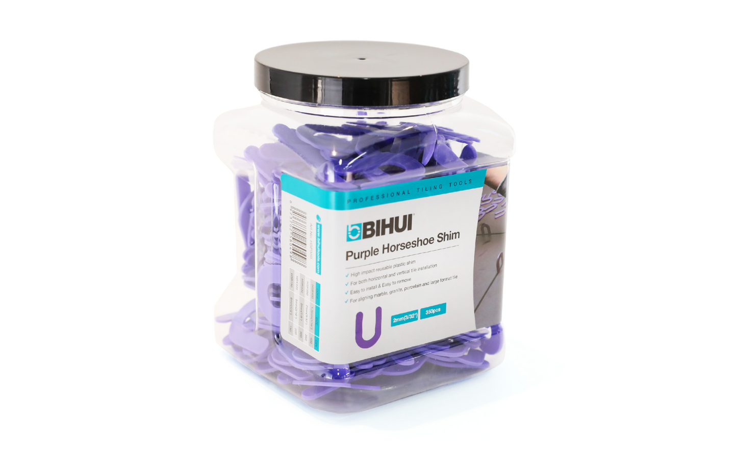 BIHUI Fliesenabstandshalter U-form