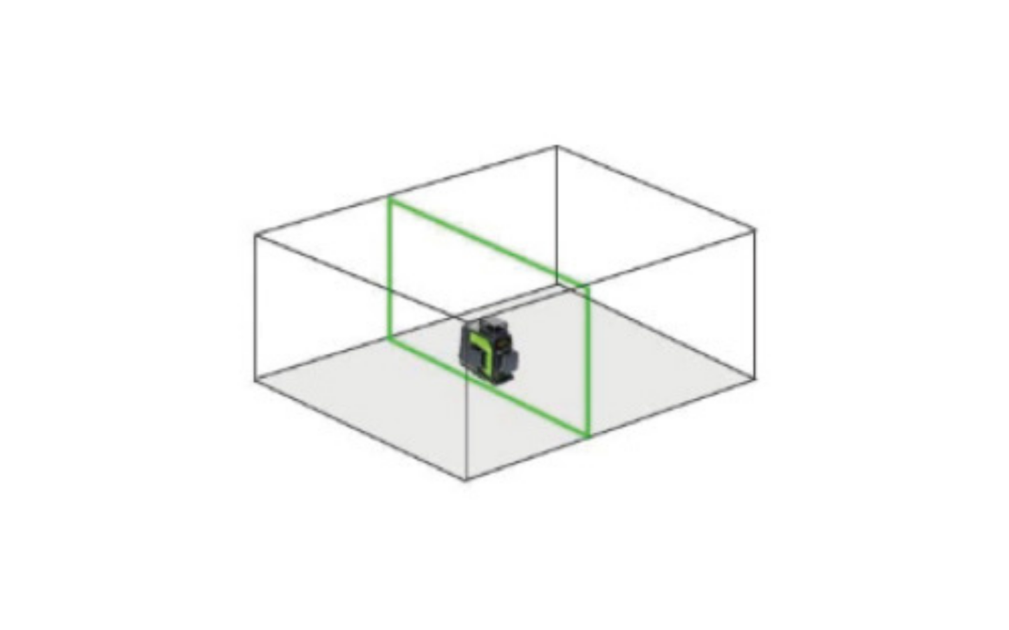 BIHUI Richtlaser 12 Linien grün