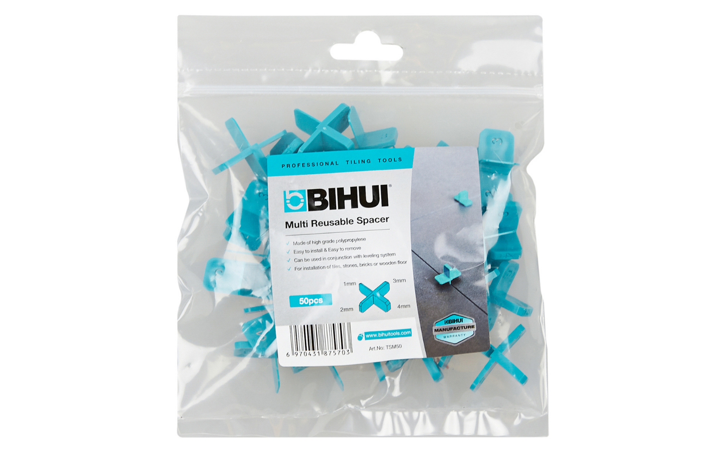BIHUI Fliesenkreuze “4 in1”